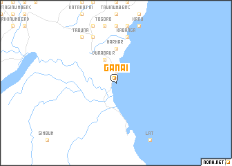 map of Ganai