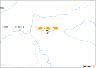 map of Ganangombe