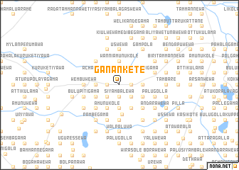 map of Ganankete