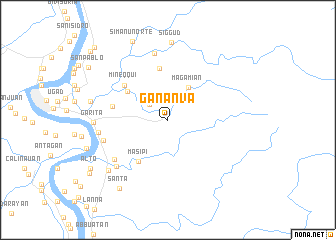 map of Gananva