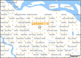 map of Ganapatya