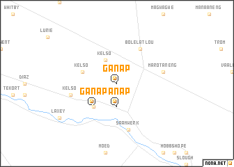 map of Ganap