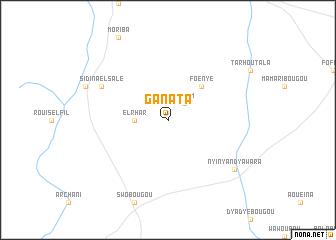 map of Ganata