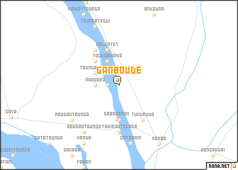 map of Ganboudé