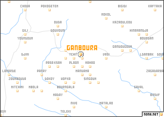 map of Ganboura
