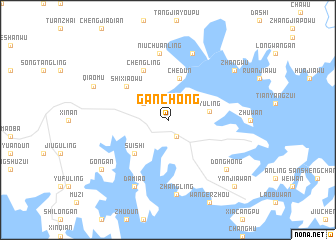 map of Ganchong