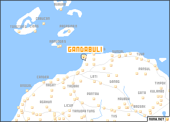 map of Gandabuli