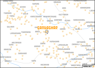 map of Ganda Ghar