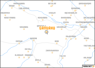 map of Gand Āhū