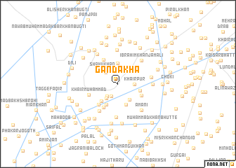 map of Gandākha