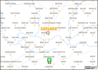 map of Gándara