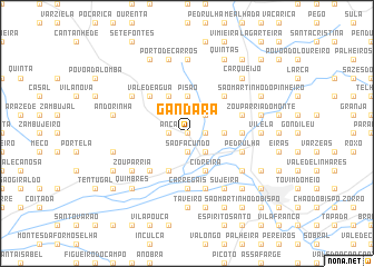 map of Gândara