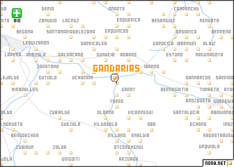 map of Gandarias