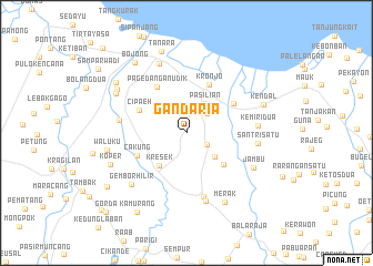 map of Gandaria