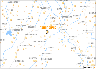 map of Gandaria