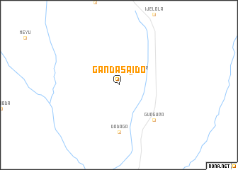 map of Ganda Saido