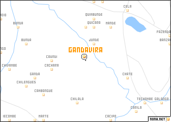 map of Gandavira