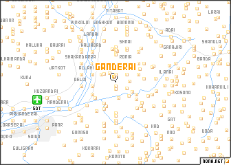 map of Ganderai