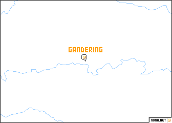 map of Gandering