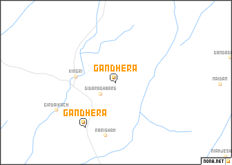 map of Gandhera