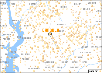 map of Gandola