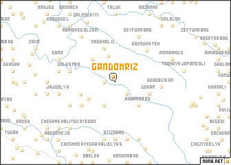 map of Gandomrīz