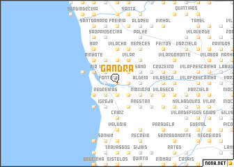 map of Gandra