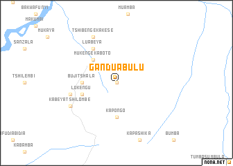 map of Gandua-Bulu