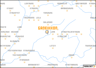 map of Ganeikkon