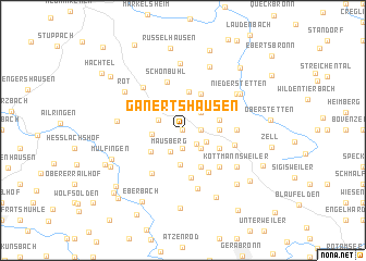 map of Ganertshausen