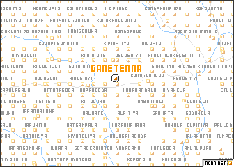 map of Ganetenna