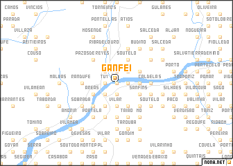 map of Ganfei