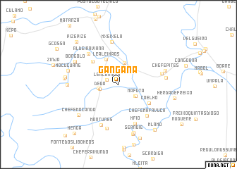 map of Gangana