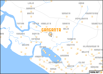 map of Ganganta