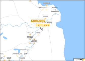 map of Gangara