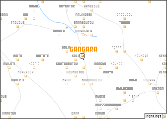 map of Gangara