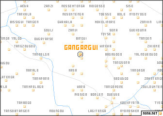 map of Gangargui