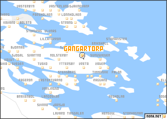 map of Gångartorp