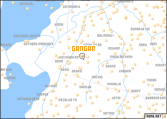 map of Gangar