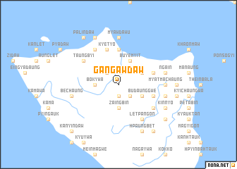 map of Gangawdaw