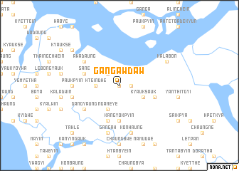 map of Gangawdaw