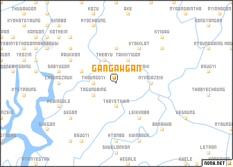 map of Gangawgan