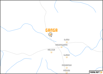 map of Ganga