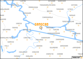 map of Gangcao