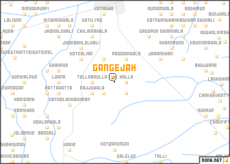 map of Gangejah