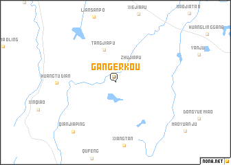 map of Gang\