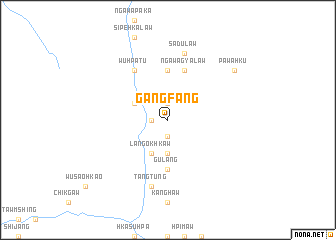 map of Gangfang