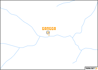 map of Gangga
