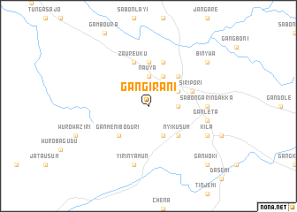 map of Gangirani