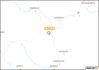 map of Gangi